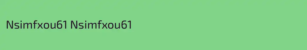 Nsimfxou61 Nsimfxou61